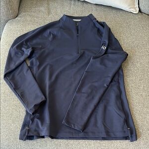 Women’s Peter Millar Navy Quarter-Zip, size L